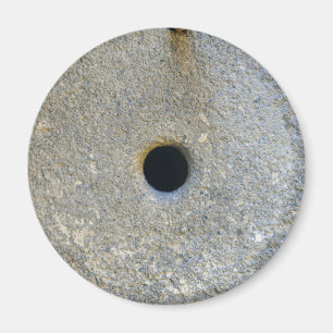 Aimant grimace de pain de céréale de blé de farine de