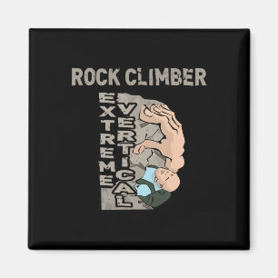 Aimant Grimpeur alpiniste grimpeur libre Cragsman