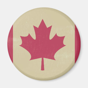 Aimant gronder le drapeau canadien