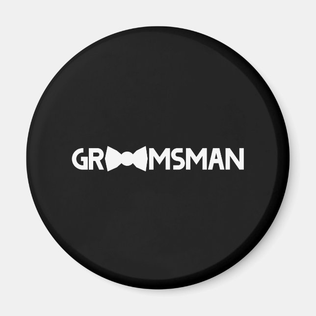 Aimant Groomsman (Devant)