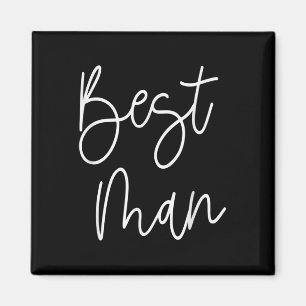 Aimant Groomsmen de la fête de la mariée Mariage drôle Me