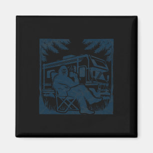 Aimant Gros pied Rv camping-car Sasquatch Camionnette de