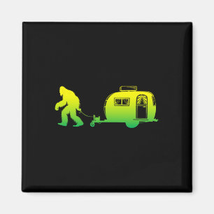 Aimant Gros Pied Rv Camping-car Sasquatch Fourgonnette G