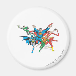 Aimant Groupe 4 de la Justice League of America