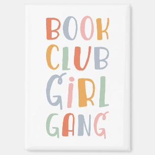 Aimant Groupe de Filles du Club de Lecture