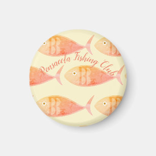 Aimant Groupe de poissons saumons