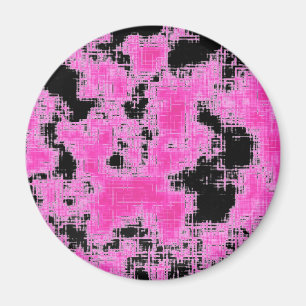 Aimant Grunge rose