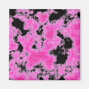 Aimant Grunge rose