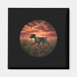 Aimant Gsp Hunter Allemand Pointeur Raccourci Gsp Chasse