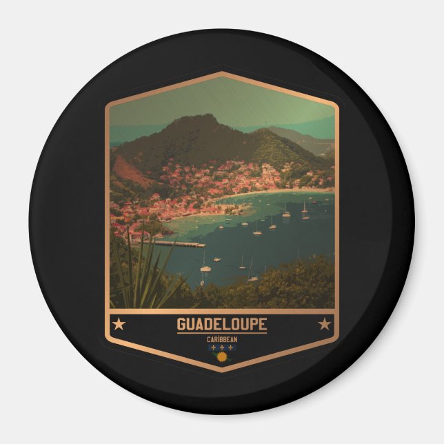 Aimant Guadeloupe (Devant)