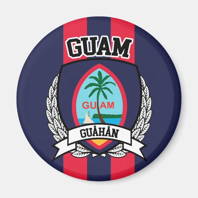 Aimant Guam (Devant)
