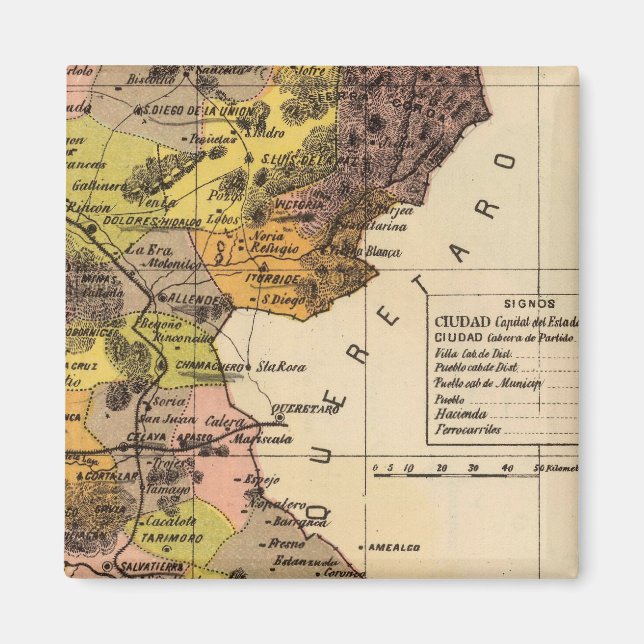 Aimant Guanajuato, Mexique (Devant)