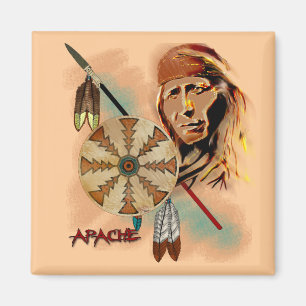 Aimant Guerrier d'Apache