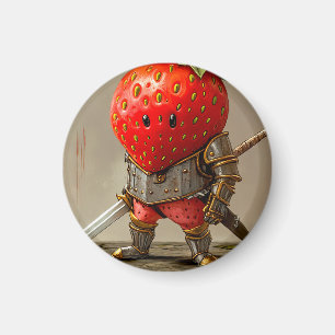 Aimant Guerrier Fraise