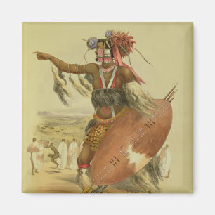 Aimant Guerrier zoulou, Utimuni, neveu de Chaka le Zu déf