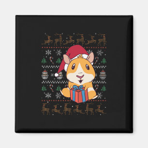 Aimant Guinea Pig Christmas