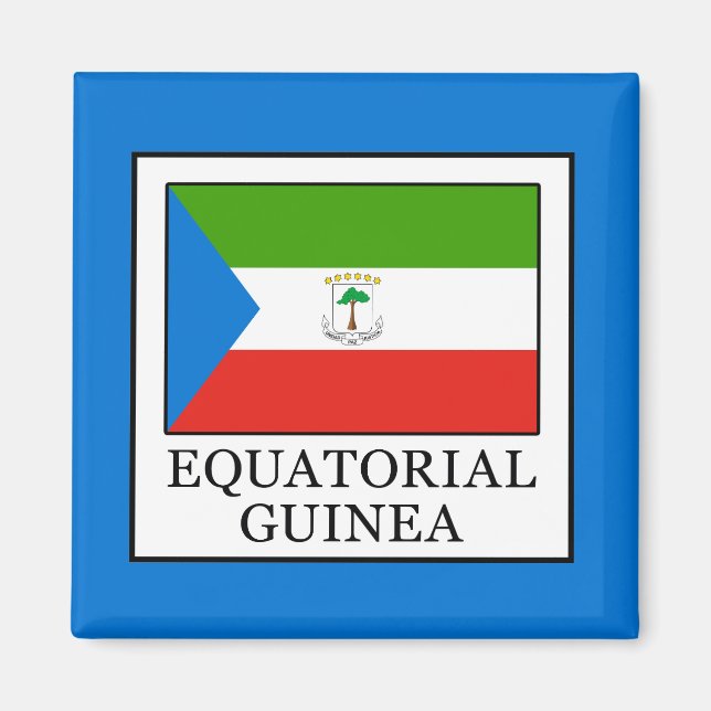 Aimant Guinée équatoriale (Devant)