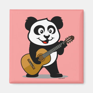 Aimant Guitare Panda