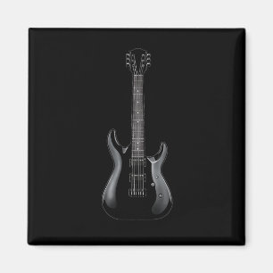 Aimant Guitare Rock Band Et Roll Pour Hommes Bande Tee 10