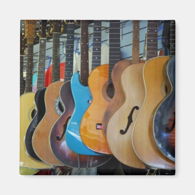 Aimant Guitares Galore, (Devant)