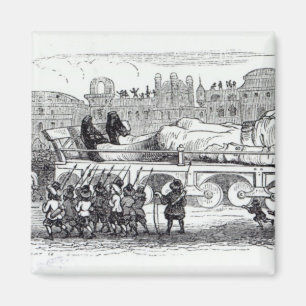 Aimant Gulliver a transporté au Lilliputian