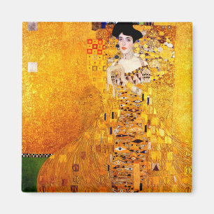 Aimant Gustav Klimt Adele Bloch-Bauer Art Nouveau Vintage