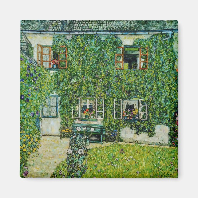 Aimant Gustav Klimt - La Maison de Guardaboschi (Devant)