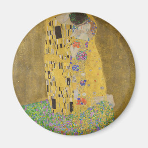 Aimant Gustav Klimt "Le Baiser"