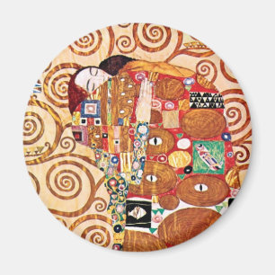 Aimant Gustav Klimt - Le Baiser - Peinture d'art fin