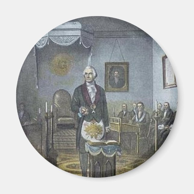 Aimant GWAlexandriaLodgePC1 (Devant)