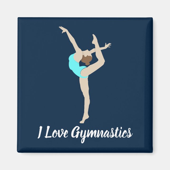 Aimant Gymnaste féminine (Devant)