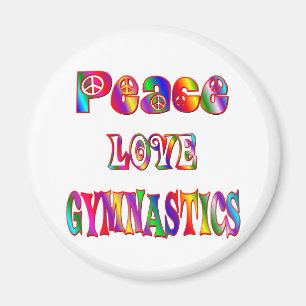 Aimant Gymnastique d'amour de paix