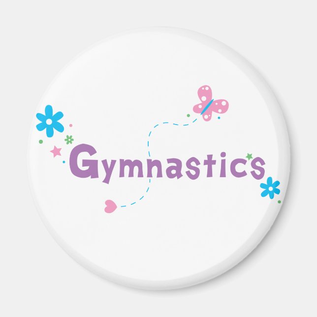 Aimant Gymnastique du jardin Fbattage (Devant)