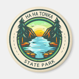 Aimant Ha Ha Tonka State Park Badge Missouri