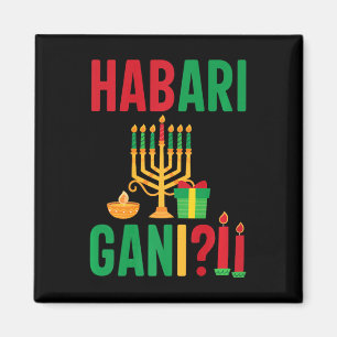 Aimant Habari Gani Kwanzaa African American Harvest Festi