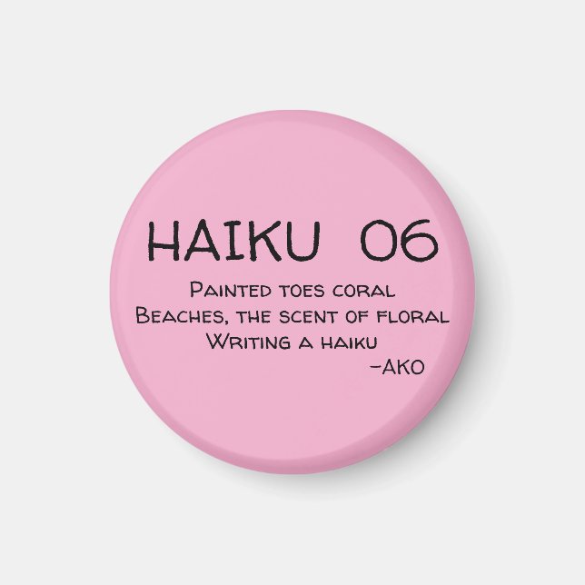 AIMANT HAIKU 06 (Devant)
