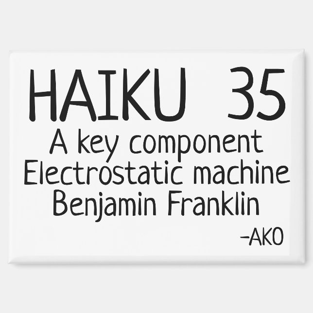 AIMANT HAIKU 35 (Recto)