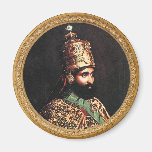 Aimant Haile Selassie Jah Rastafari Royal Reggae (Devant)