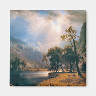 Aimant Half Dome de Albert Bierstadt, vallée de Yosemite,