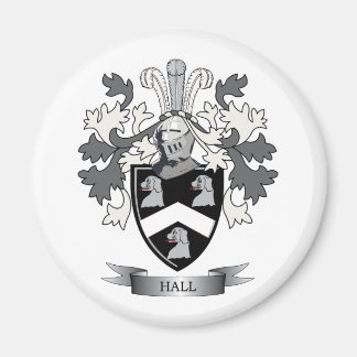 Aimant Hall Famille Crest Armoiries