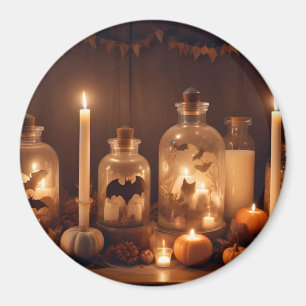 Aimant Halloween chauves-souris Citrouilles mignonne Éffr