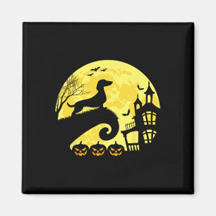 Aimant Halloween Dachshund Weenie Wiener Moonshine Sausag