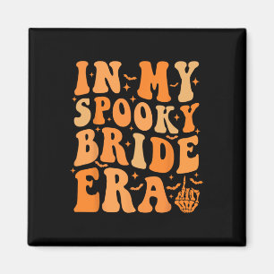Aimant Halloween Dans Mon Époque Éffrayante De Mariée Mar