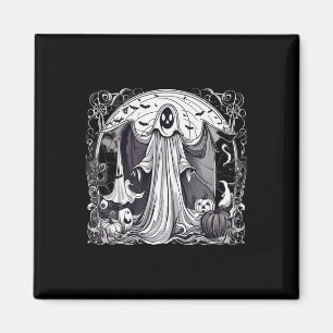 Aimant Halloween fantôme Éffrayant effraction cimetière I