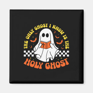 Aimant Halloween Le Seul Fantôme Que Je Connais Est Le Sa