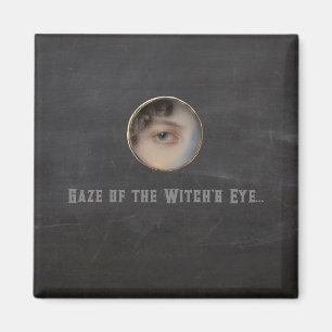 Aimant Halloween Macabre Déplaisant Witch Eye