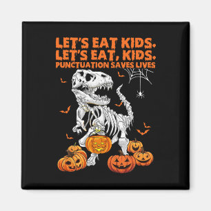 Aimant Halloween Mangeons Des Enfants La Ponctuation Sauv