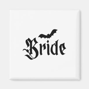 Aimant Halloween Mariage Éffrayant mariée mariée Couple M