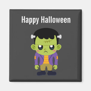 Aimant Halloween monstre Frankenstein Green