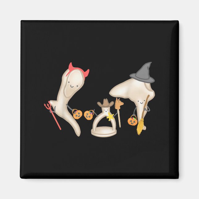 Aimant Halloween Ossicle Audiology Audiologist Student En (Devant)